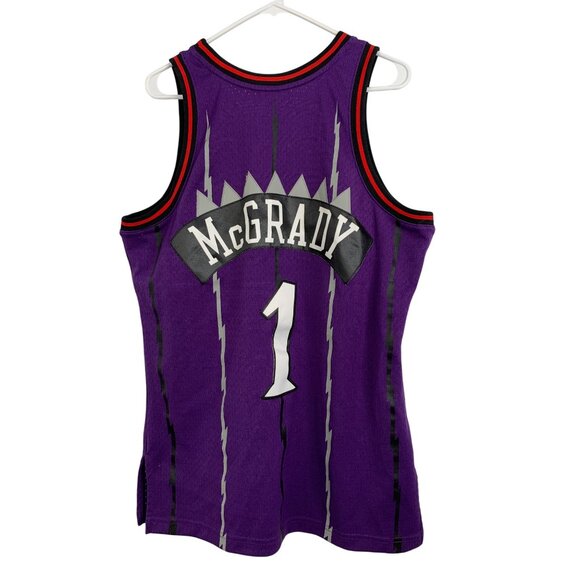 Mitchell & Ness Tracy McGrady Toronto Raptors HWC Swingman Jersey Sz M RD10711 - Picture 7 of 11